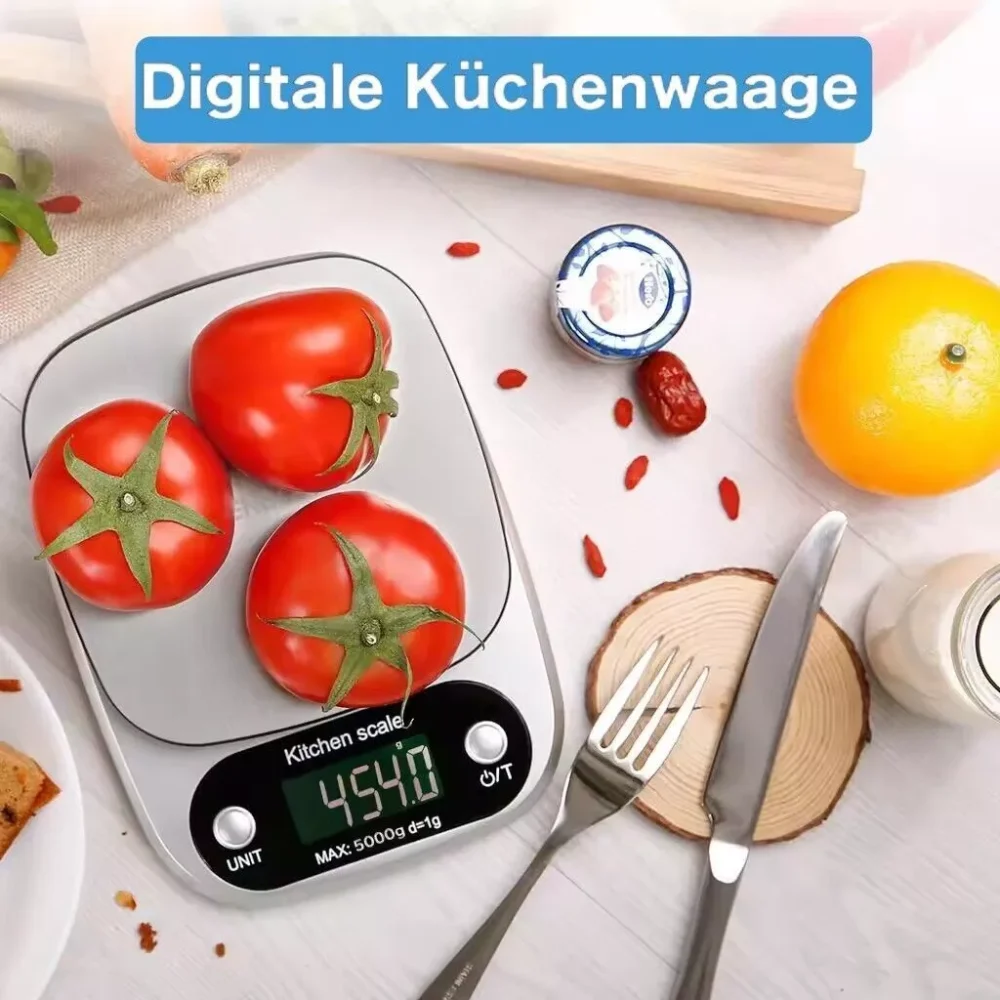 Digitale Küchenwaage Haushaltswaage 5KG / 1g